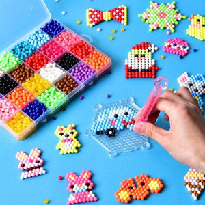 Educational Toys Diy PE/EVA Perler Hama Beads 5mm Sets Fused Beads Kit for Kids