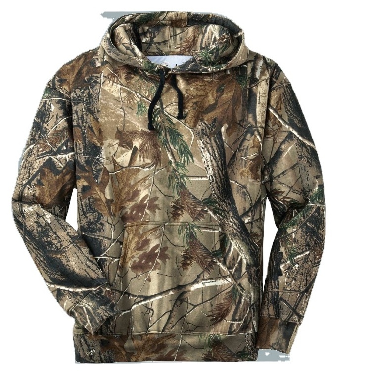 WHOLESALE SUBLIMATION PRINT CAMOUFLAGE HOODIE SWEAT SHIRT PULLOVER HOODY HUNT JACKET