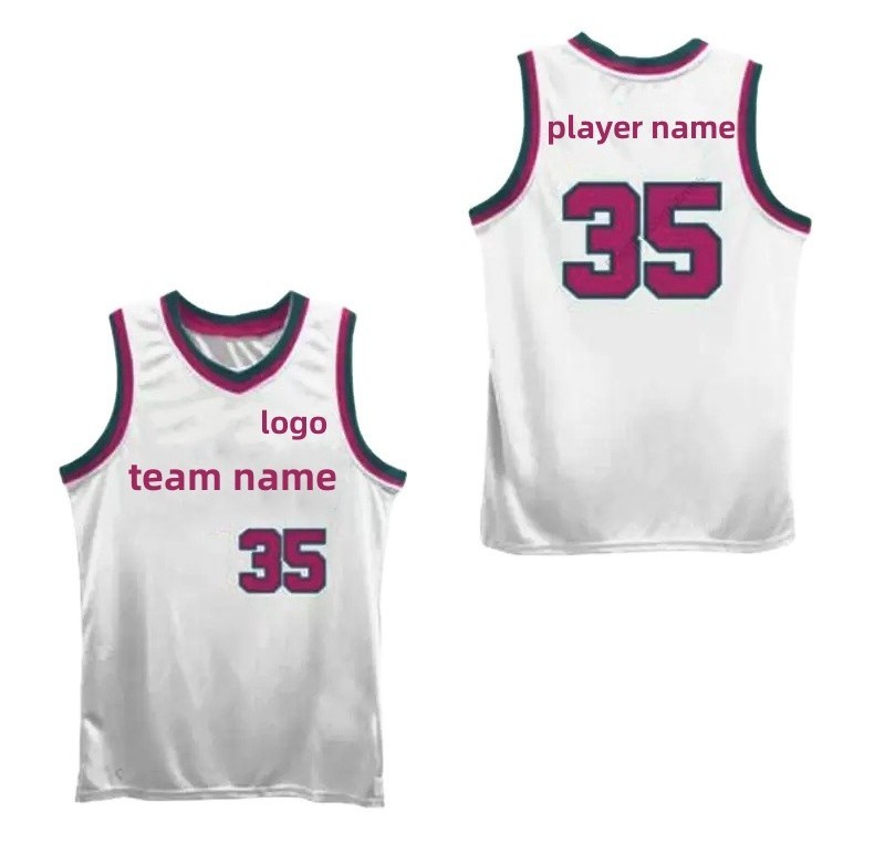 Sublimation Polyester Mesh Shirts Quick Dry Youth Basketball Uniforms Customize Basketball Jersey For Man