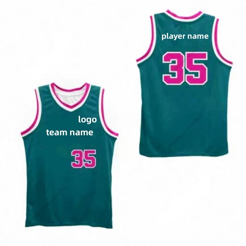 Sublimation Polyester Mesh Shirts Quick Dry Youth Basketball Uniforms Customize Basketball Jersey For Man