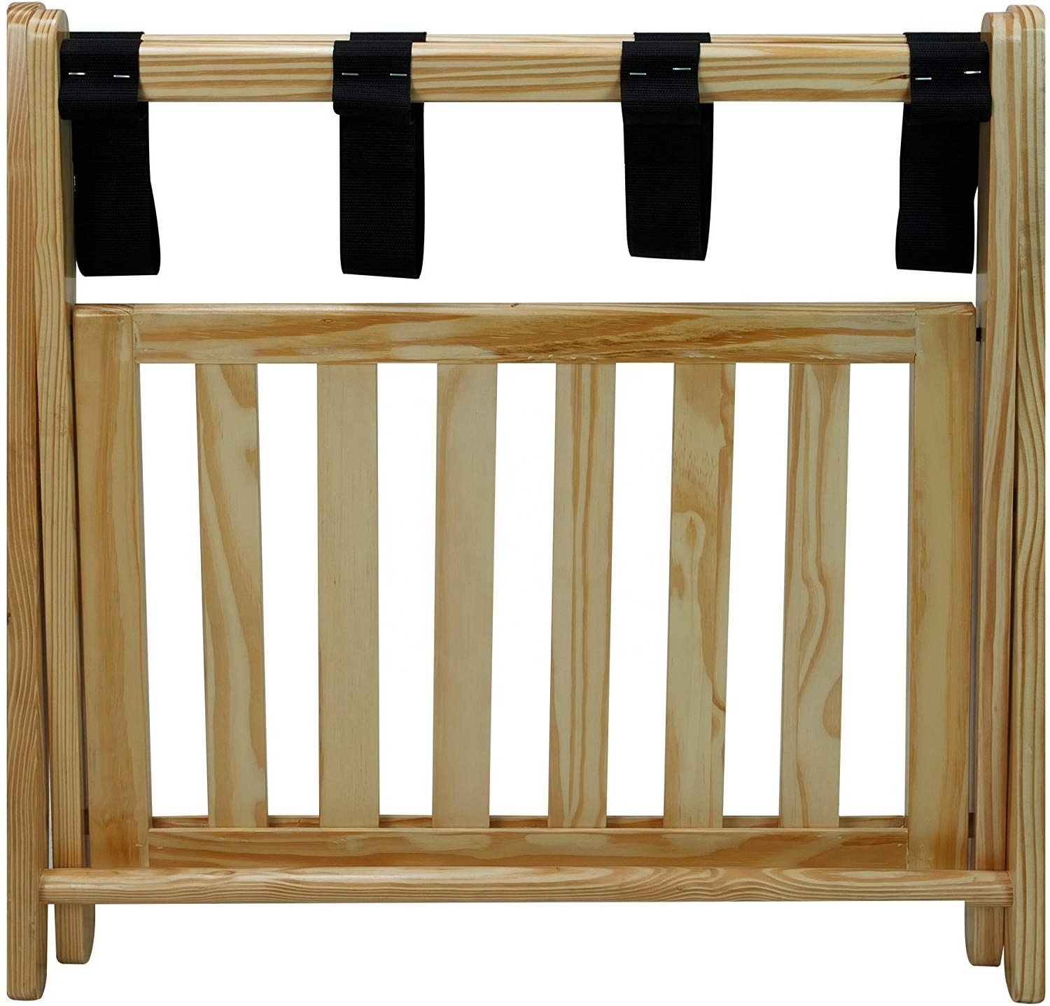 China Supplier Custom Made Wooden hotels Guest Room Suitcase Stand Baggage Holder Folding Luggage Rack for bedroom