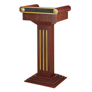 professional design speech podium Hotel wooden lectern pulpit/ rostrum