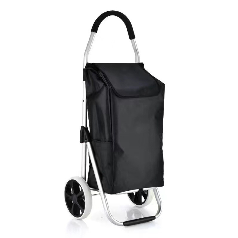 Foldable trolley shopping bag Lightweight Supermarket Carts Reusable Grocery Collapsible Foldable Shopping Cart Bags