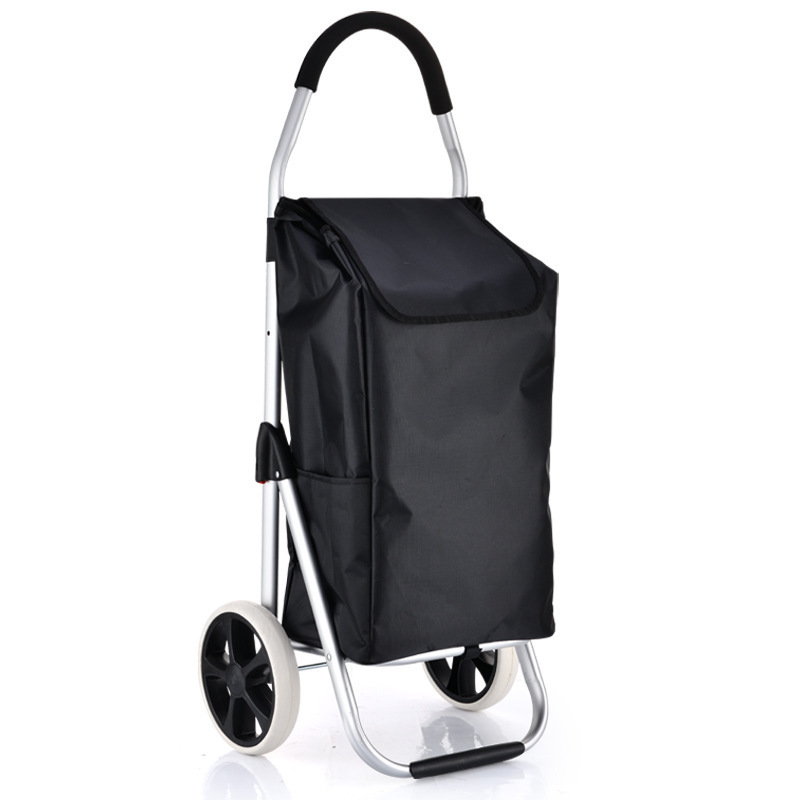 Foldable trolley shopping bag Lightweight Supermarket Carts Reusable Grocery Collapsible Foldable Shopping Cart Bags