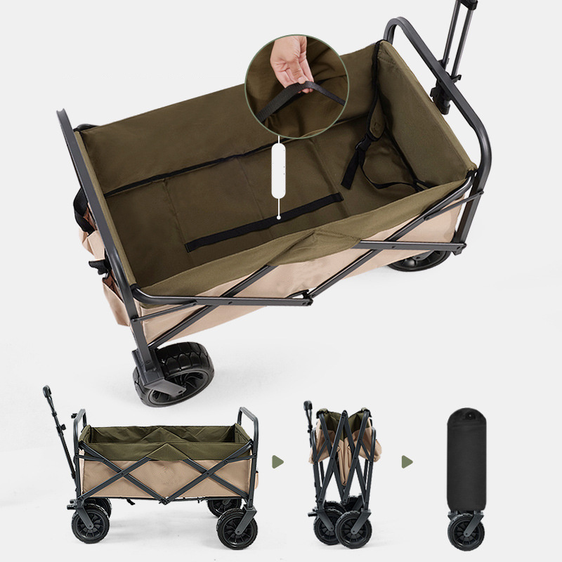 Beach Cart High Quality Camping Wagon Cart Folding garden Wagon Cart