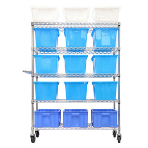 Garage Storage System Racking Commercial Shelving Gondola Stacking Racks & Shelves Super Market Steel Boltless Shelving