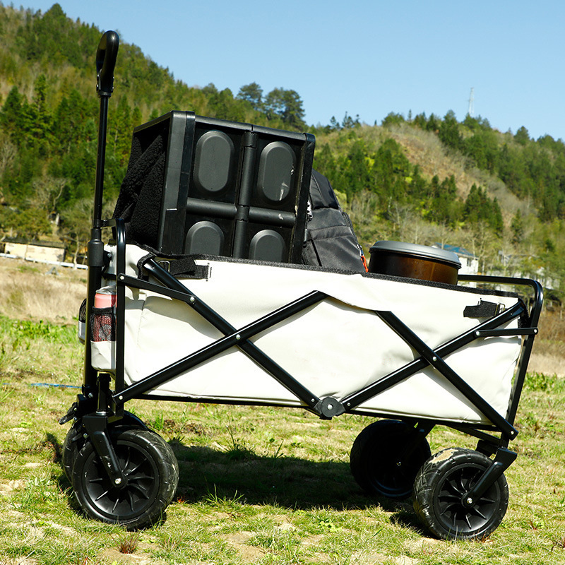 Beach Cart High Quality Camping Wagon Cart Folding garden Wagon Cart