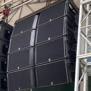 KA-2 outdoor concert dual 12 inch 3 way line array passive sound system dj speaker