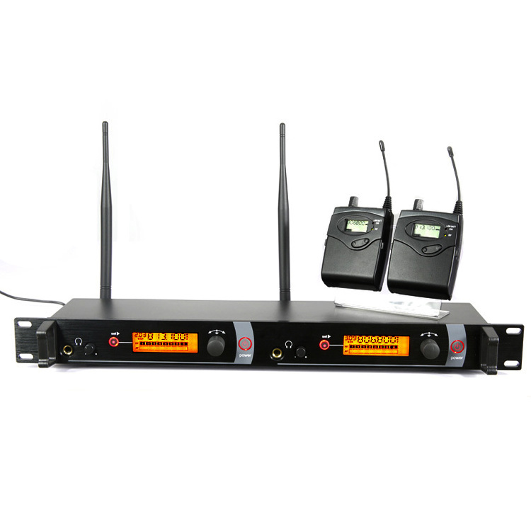 Aoyue wireless in ear monitor system M-2050 professional stage wireless in ear microphone