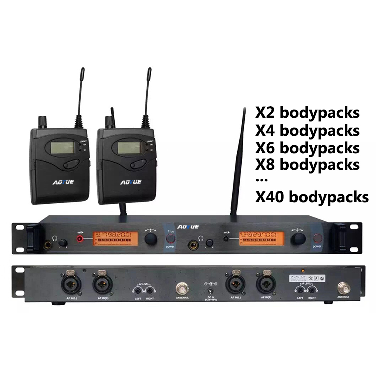 M-2050 in ear-monitor wireless system stage studio speakers microphone