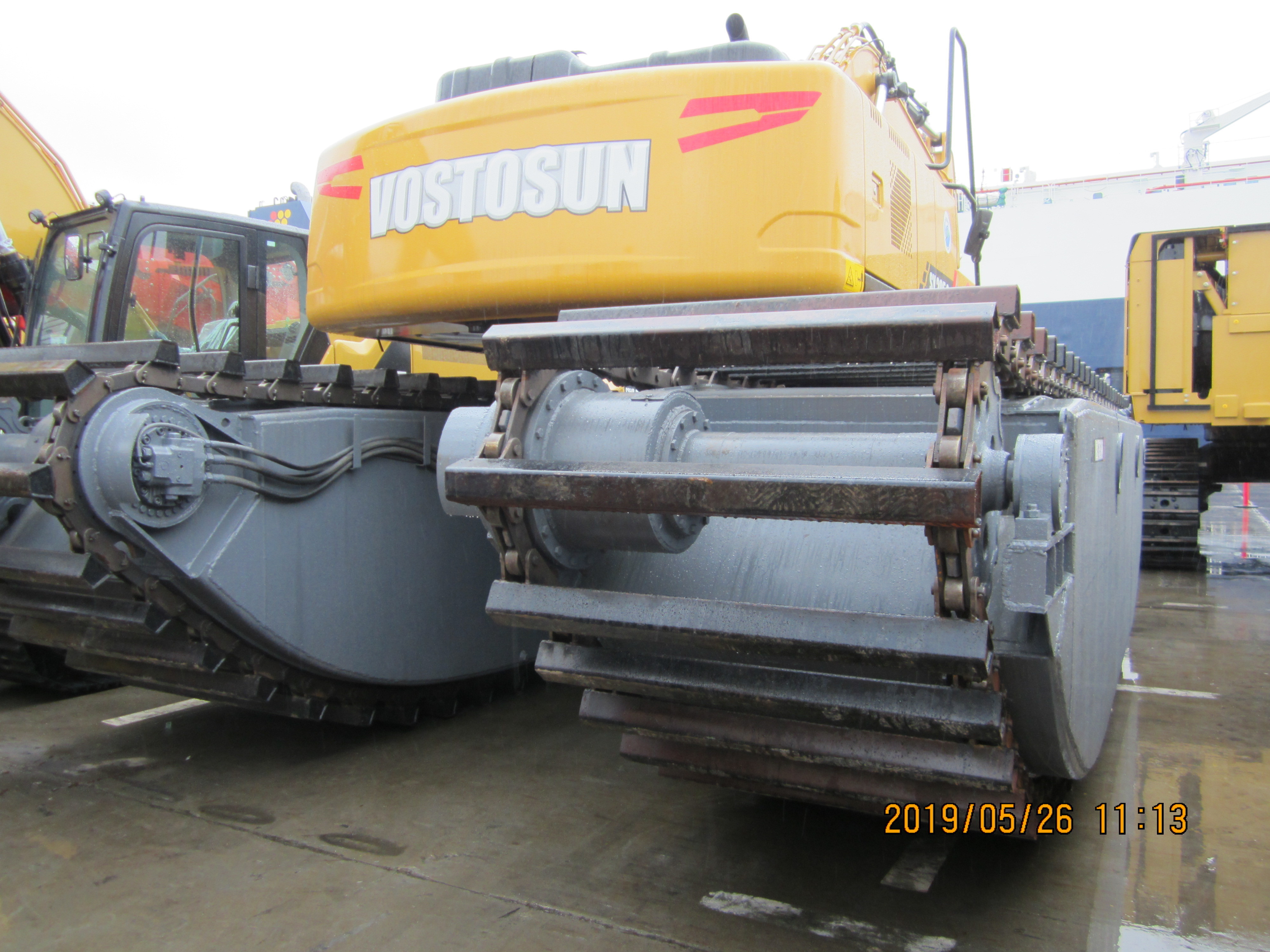 Hot sale SY205C 21Ton Swamp Buggy Undercarriage Underwater  Amphibious Dredging Excavator