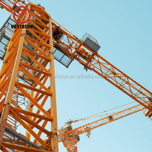 25t Topless XGT8039-25 Inner Climbing Tower Crane Small Tower mini Crane mounted crane price