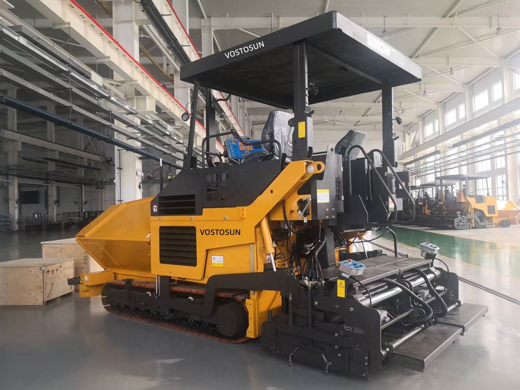 16 Ton Asphalt Paver Finisher Machine 200mm with Low Price