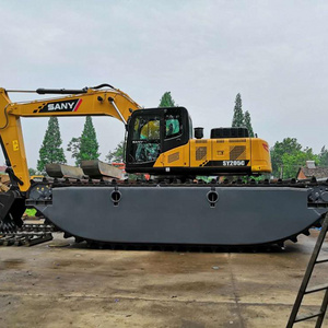 Hot sale SY205C 21Ton Swamp Buggy Undercarriage Underwater  Amphibious Dredging Excavator