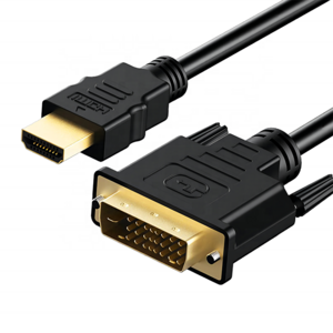 HDMI to DVI Cable Male DVI-D to HDMI Male Adapter Cable 1080P DVI Adapter for Monitor Laptop Computer