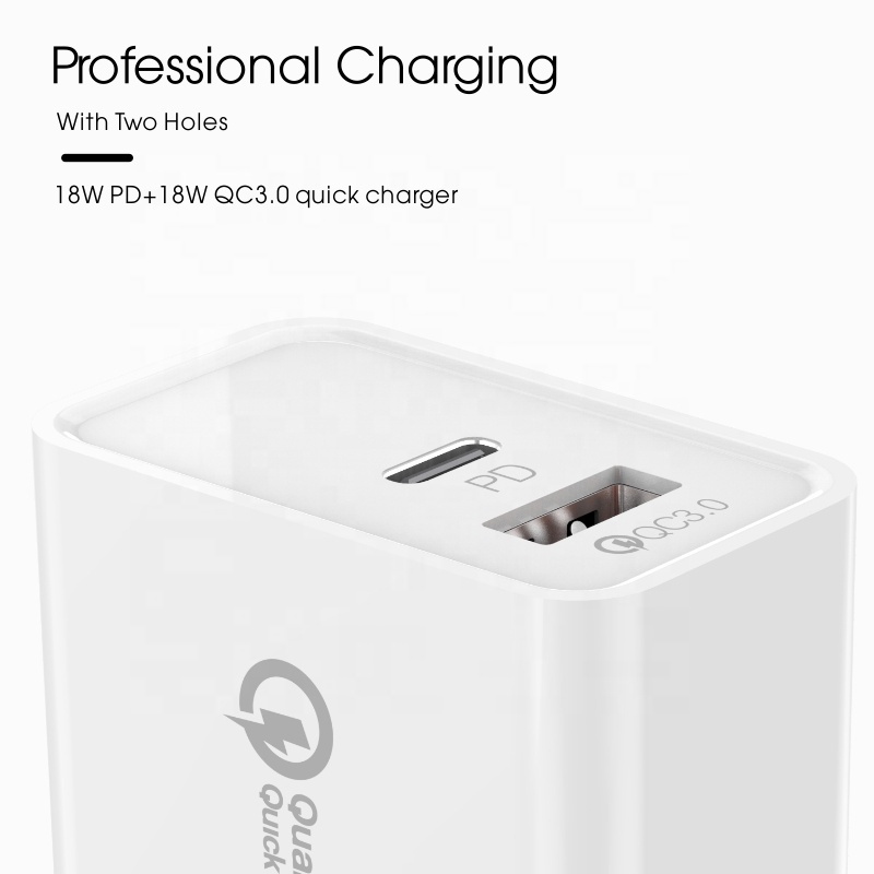 USB C PD Charge Type C Charger 20W PD Fast Charging USB Mobile Cell Phone Charger for iPhone Fast Charger