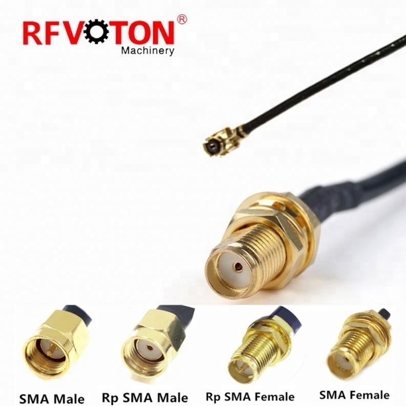 IPEX/SMA Micro-coaxial Testing Cable Assembly to 0.81/1.13/1.37/RG178