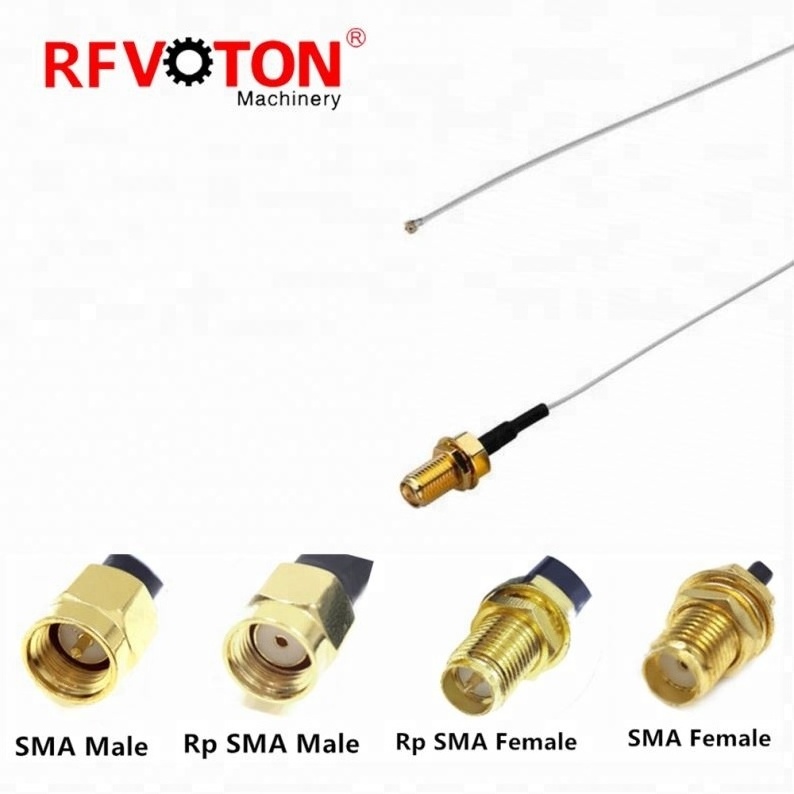 IPEX/SMA Micro-coaxial Testing Cable Assembly to 0.81/1.13/1.37/RG178