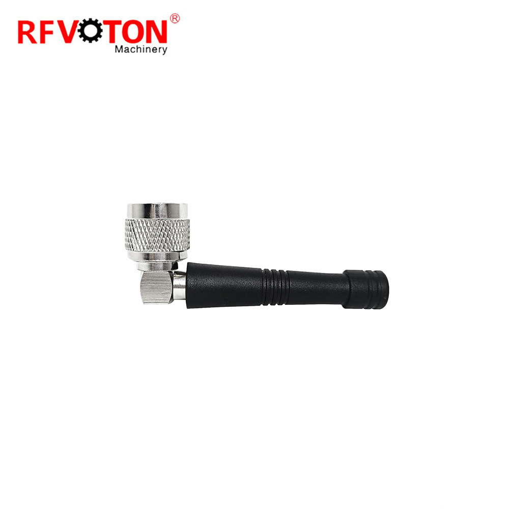 High Gain 433mhz 868mhz N Male Right Angle Rubber Communication Antenna