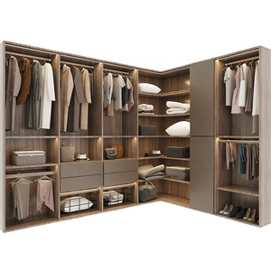 bedroom furniture modular wooden custom modern design walk in closet wardrobes