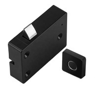 Voung hidden mini fingerprint drawer gym cabinet lock