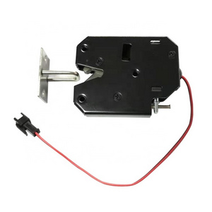 Voung  Mini 12v 24v  Electromagnetic Lock Safe Electric Solenoid Latch for Cabinet