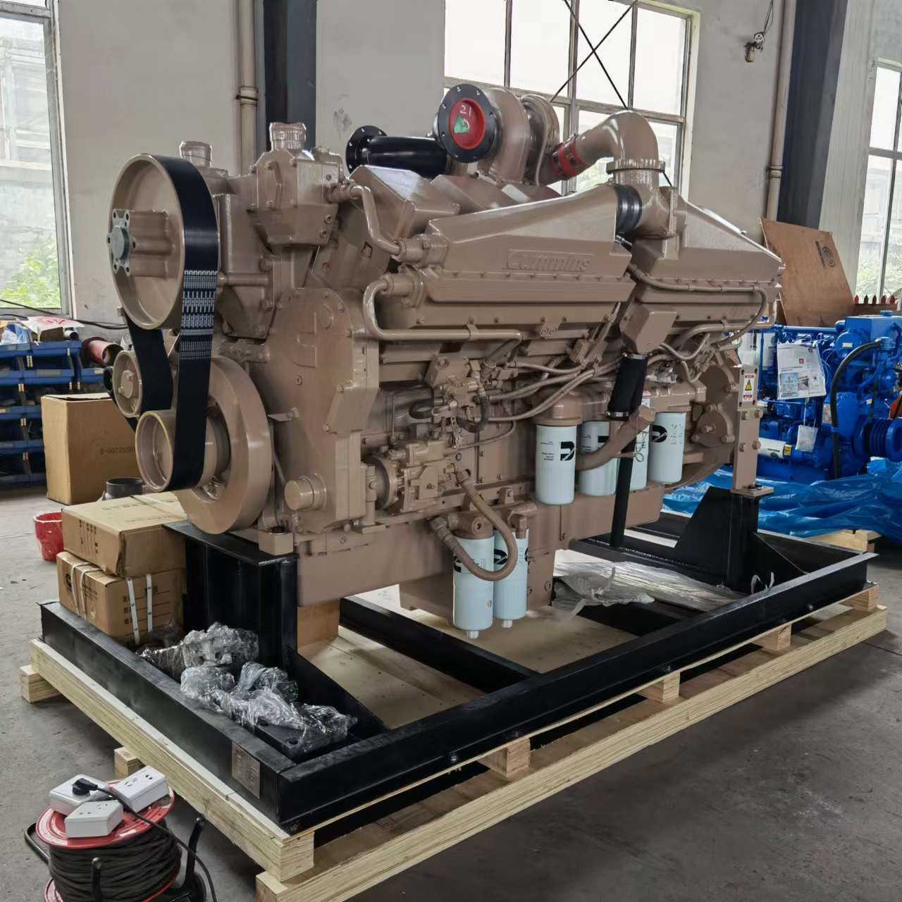 Hot Sale !!! 1200hp 2100rpm Construction Machinery Diesel Engine KTA38-C1200