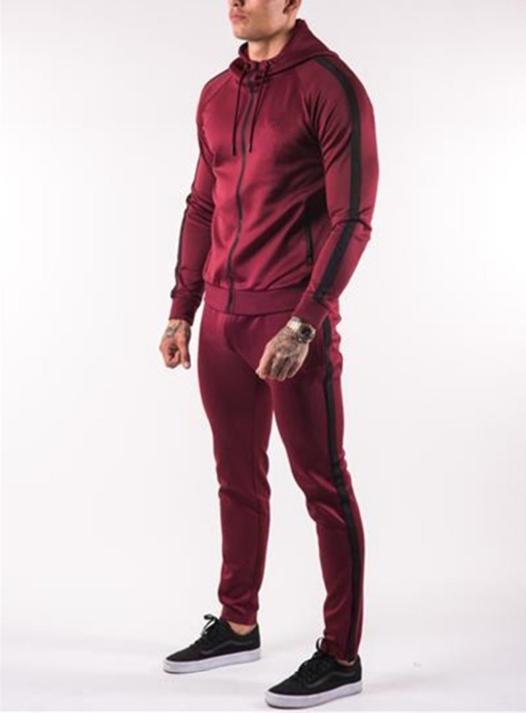 Custom logo blank tracksuits men sports suits wholesale latest design tracksuit for men