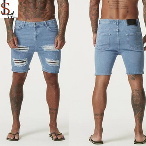 Latest fashion men skinny ripped jean shorts men xxx photo sexy men denim jeans shorts pants wholesale price