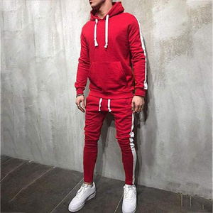 2019 High quality blank tracksuits design your own jogging suits wholesale men jogger sweat suits