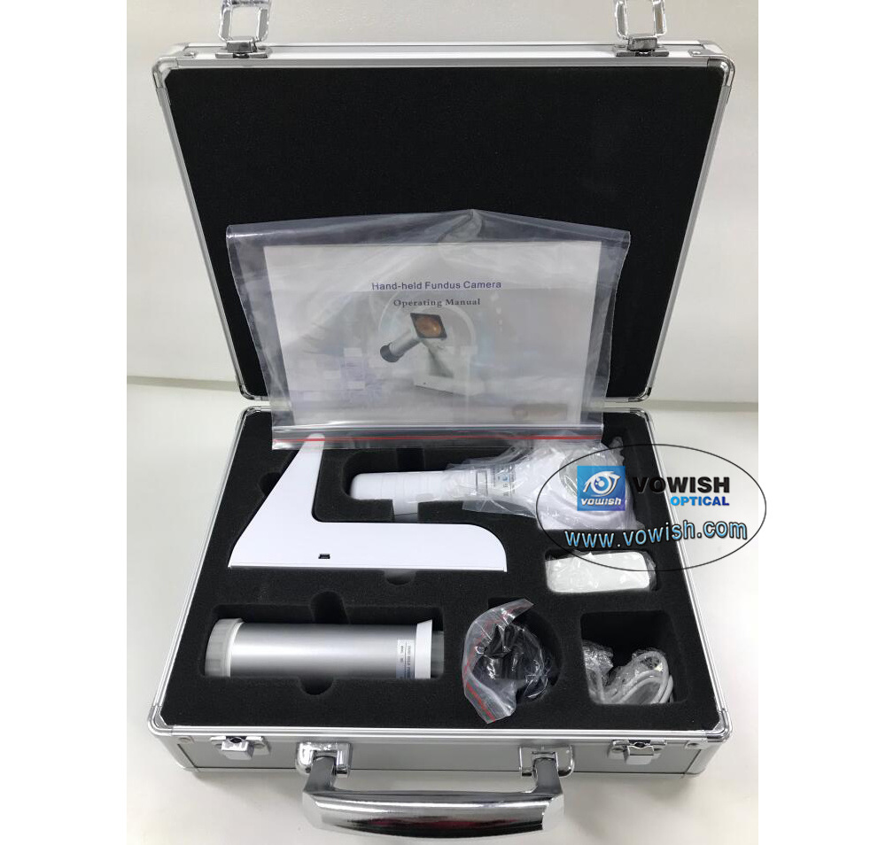 ophthalmic equipment hand held HFC non-mydriatic eye examination fundus camera