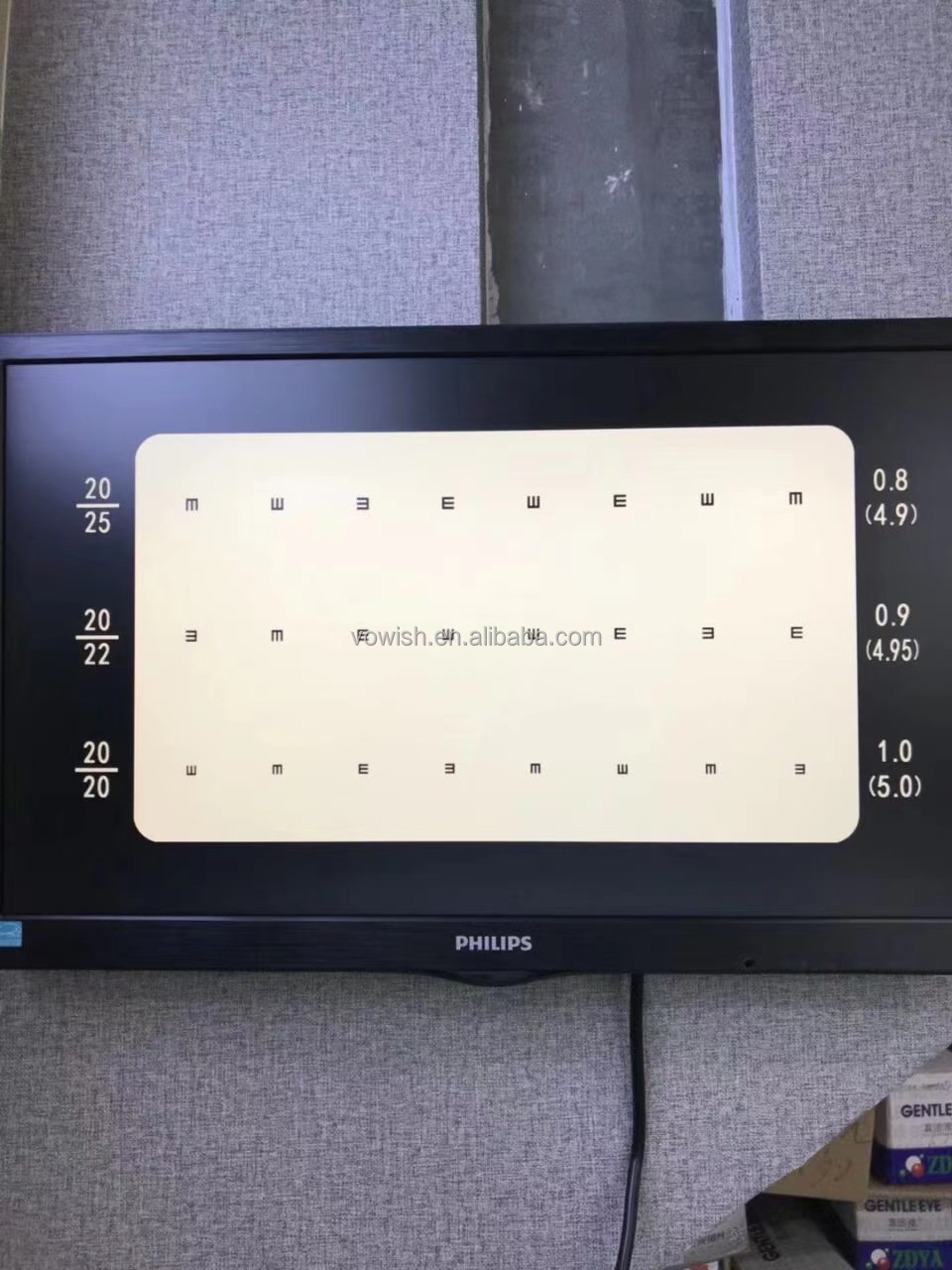 China optical LCD auto chart monitor LCD vision chart projector Best Quality LCD-70 chart projector