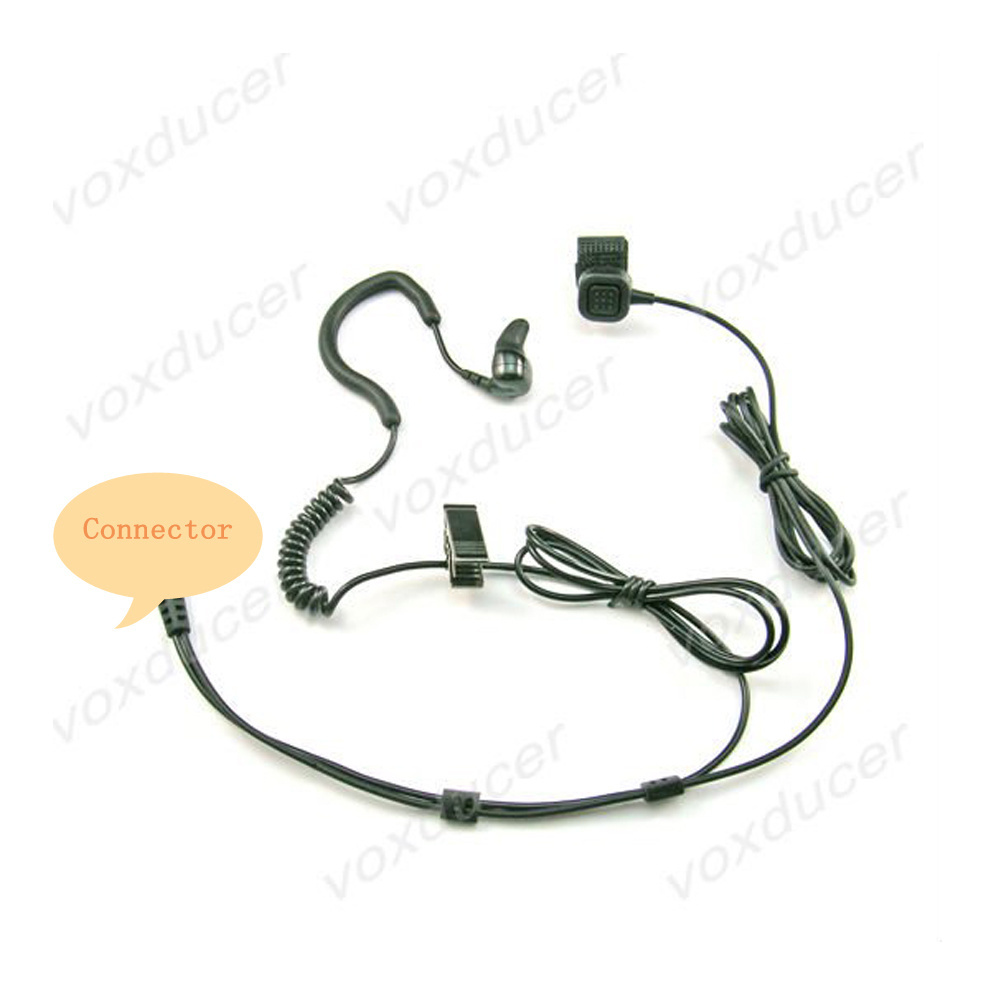 Detachable Ear Bone Vibration Two Way Radio Earphone  E1107