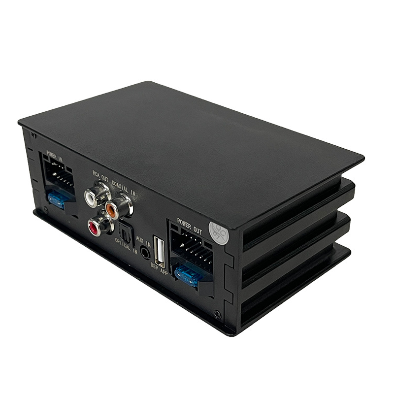 Customized Android Car Audio Stereo DSP Bt Mixer Eq With Usb/sd/fm/bt Professional Power Amplifier