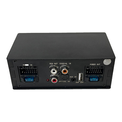 Customized Android Car Audio Stereo DSP Bt Mixer Eq With Usb/sd/fm/bt Professional Power Amplifier