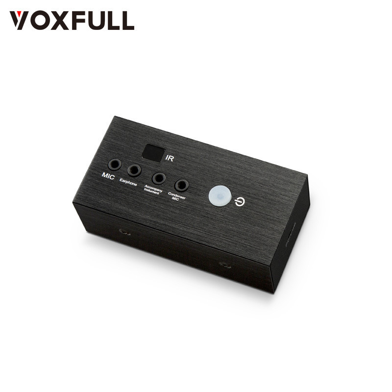 Voxfull I8 professional usb sound card audio interface recording live stream kit and microphone