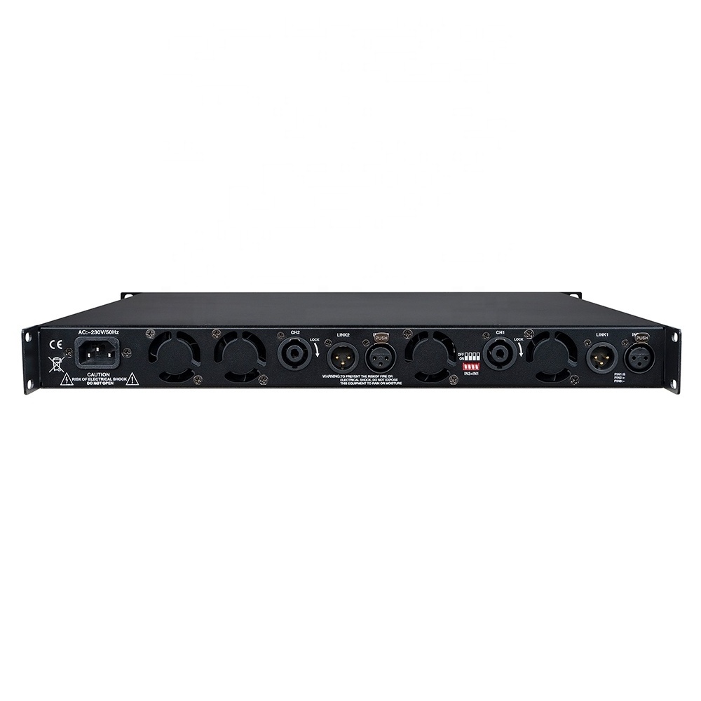 Voxfull Pro Audio Class D CD2000 Channels 2000 Watts Power Amplifier