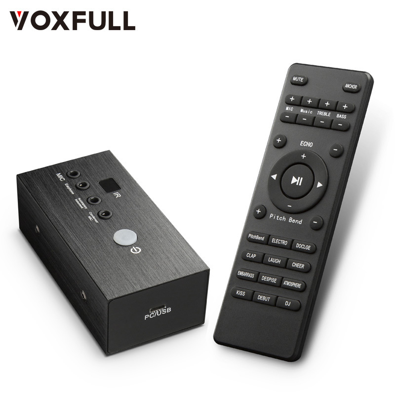 Voxfull I8 professional usb sound card audio interface recording live stream kit and microphone