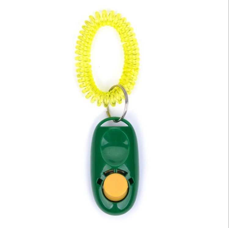 Multi-colors New Arrival Plastic Pet Clicker Dog Training Metal Clicker Sound Stop Barking Training Whistle Dog Toys