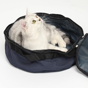 Waterproof Pet Cat Travel Litter Box Foldable Portable Cat Litter Box Easy To Use In Car Or Hotel