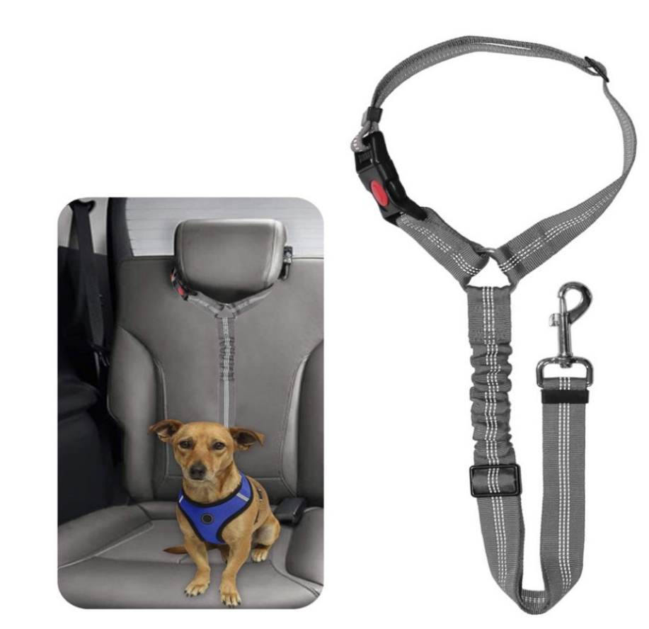 hot sell retractable dog safety belt Adjustable dog seat belt pet car seat belt dog leash for car