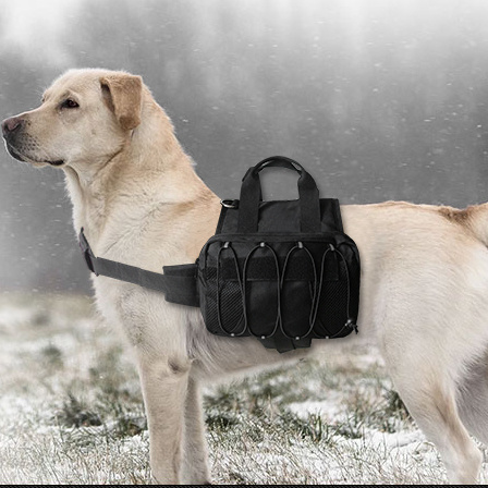 Outdoor Adjustable Pet Carriers Dog Backpack saddle Bag Hunting Backpack For Large Dog