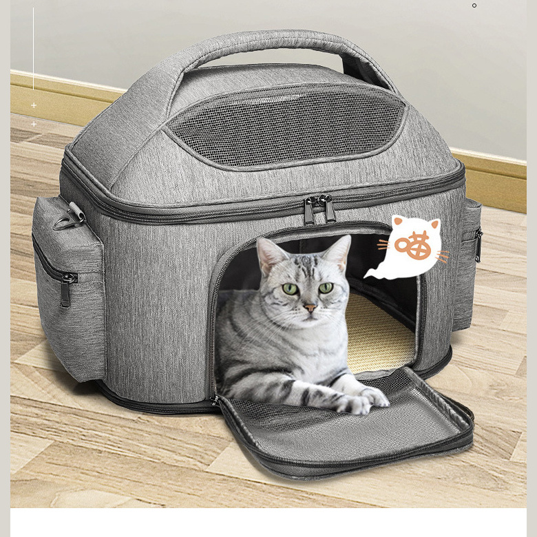 Outdoor Cat Sling Bag dog carrier bag luxury cat backpack Pet Carrier Pet Handbag Large Space Puppy Tote Cat Carrier