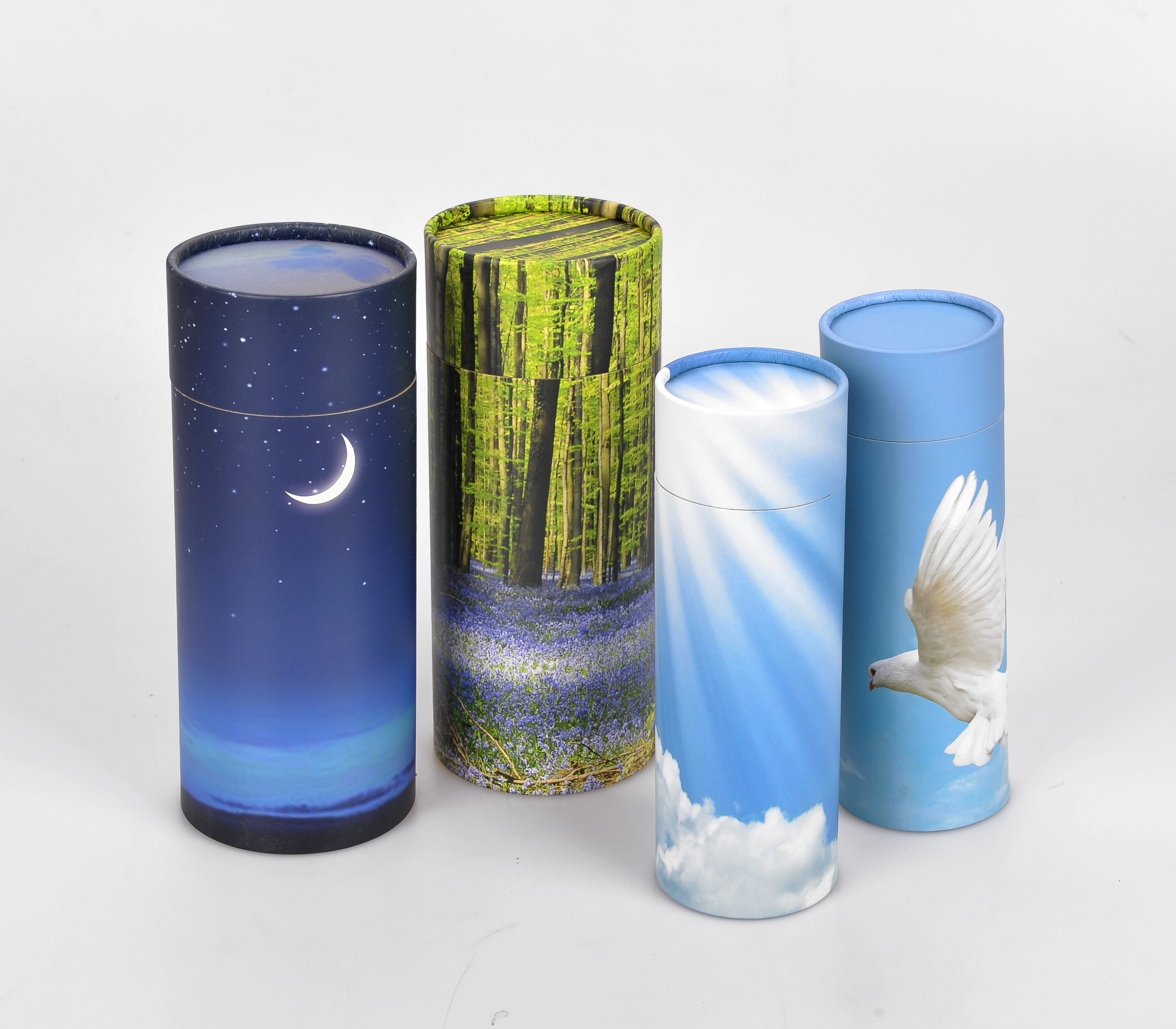 Mky Paper Biodegradable Ash Scatter Tube Pet Urn