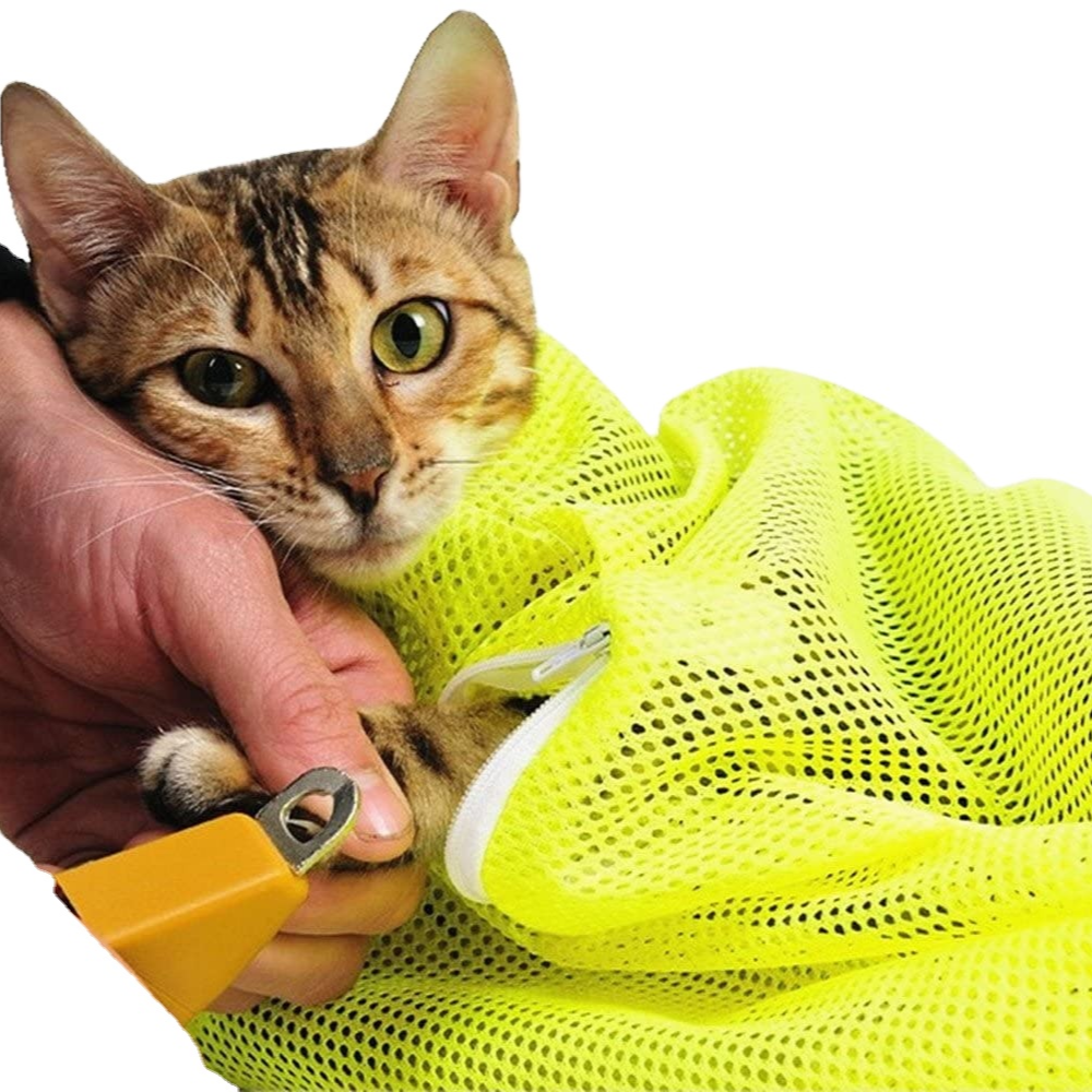 Cat Product Professional Reusable Restraint Cat Washing Pet Grooming Bag