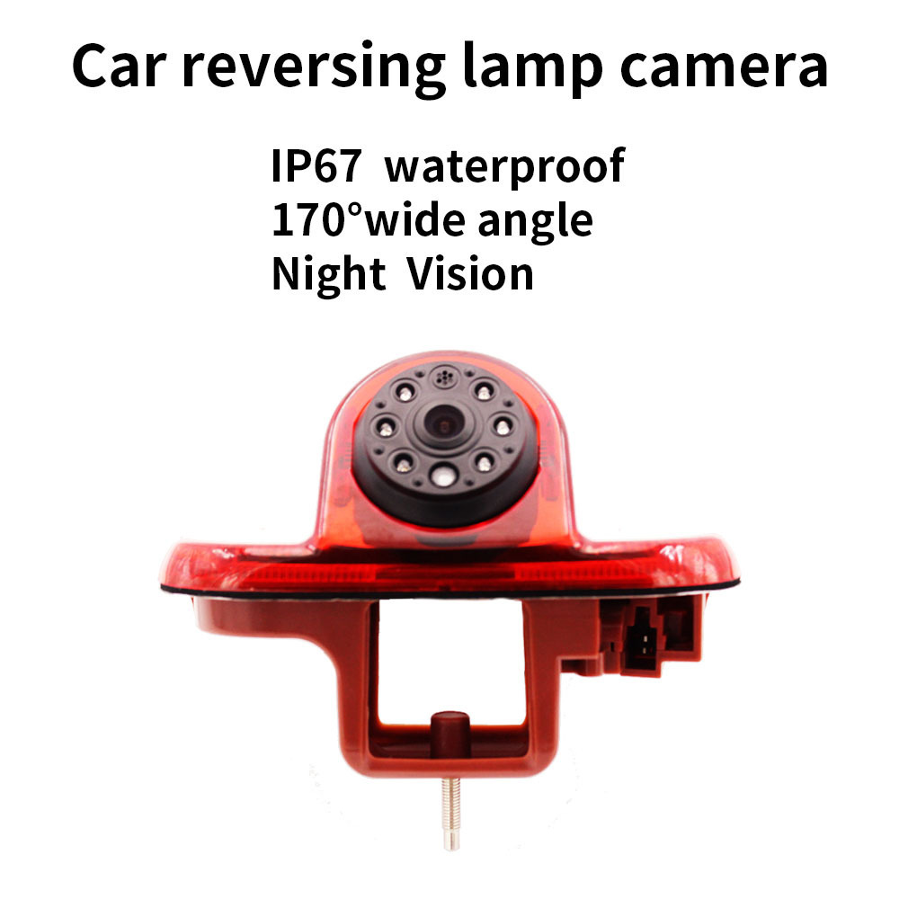 car reverse rear camera roof mount van led brake light for Renault Trafic(2001-2014),Combo(2001-2011),Vauxhall Vivaro(2001-2014)