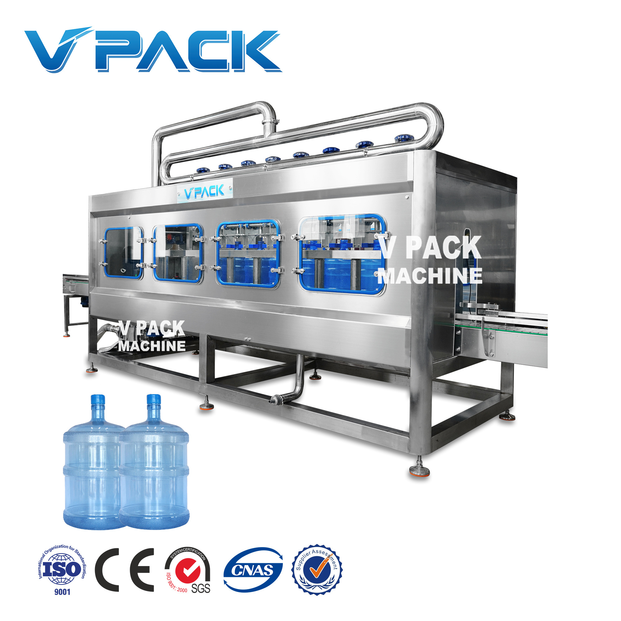 5 gallon water bottling machine / 5gallon bucket mineral water rotary filling machine / Llenadora rotativa de 5 galones