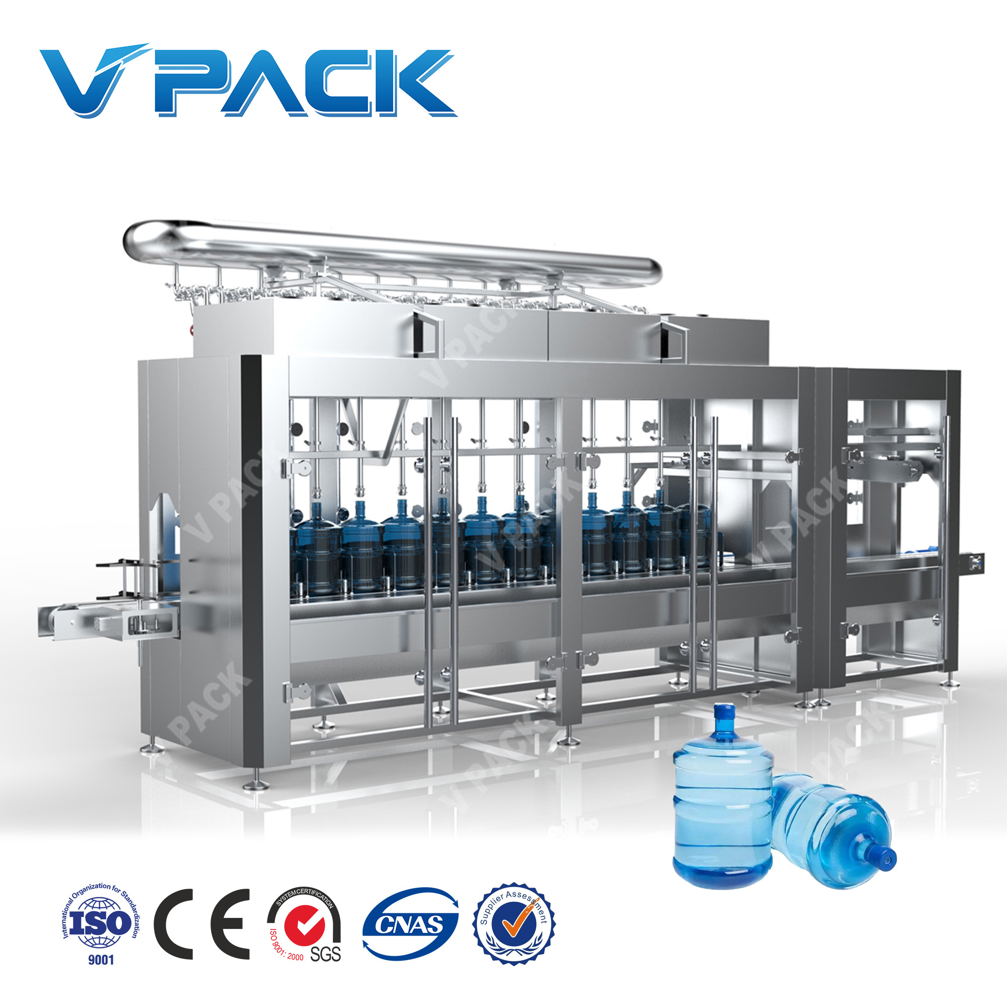 5 gallon water bottling machine / 5gallon bucket mineral water rotary filling machine / Llenadora rotativa de 5 galones