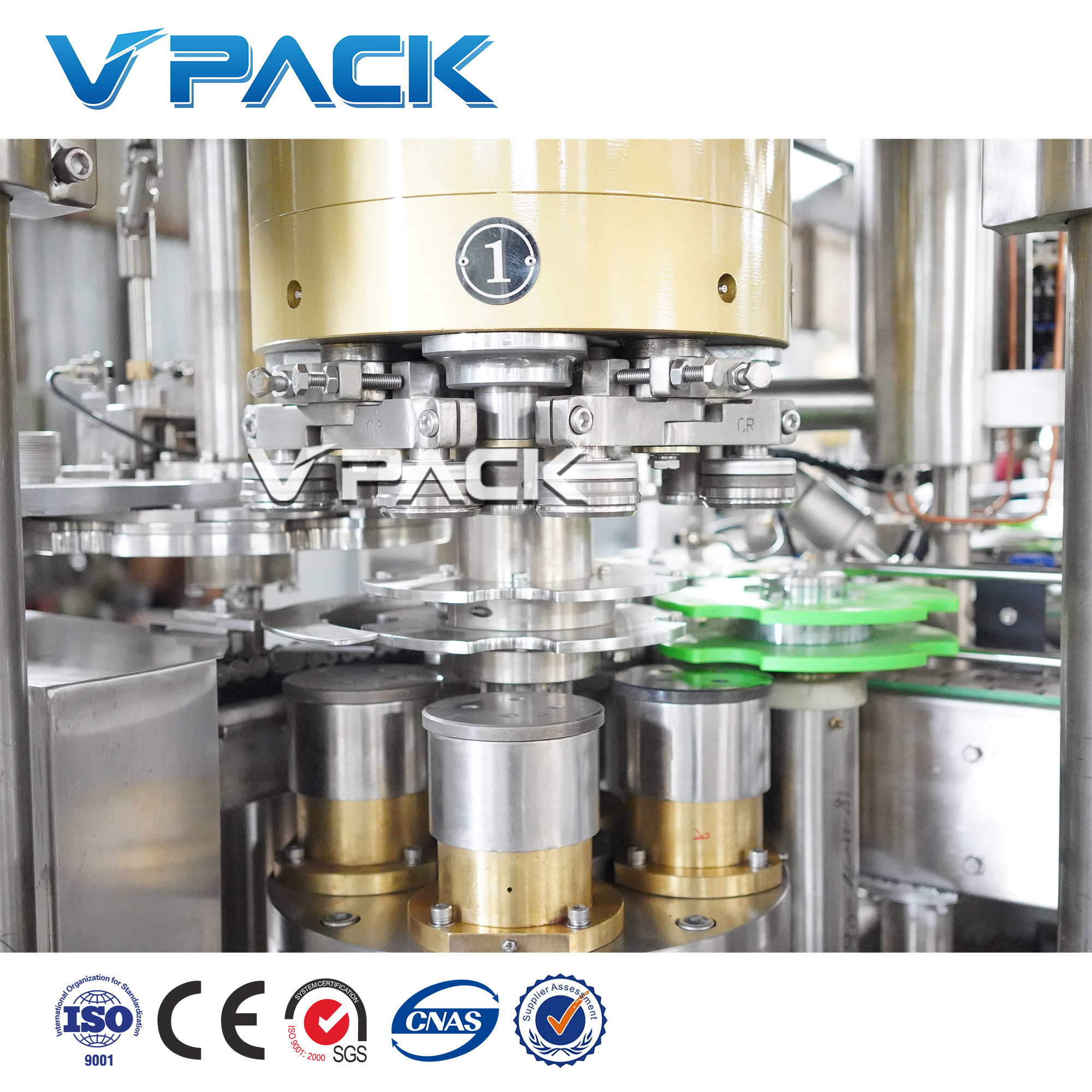 Automatic Food Soft Energy Drinks Fruit Juice Beer Carbonated Beverage Aluminum Can Filling Line