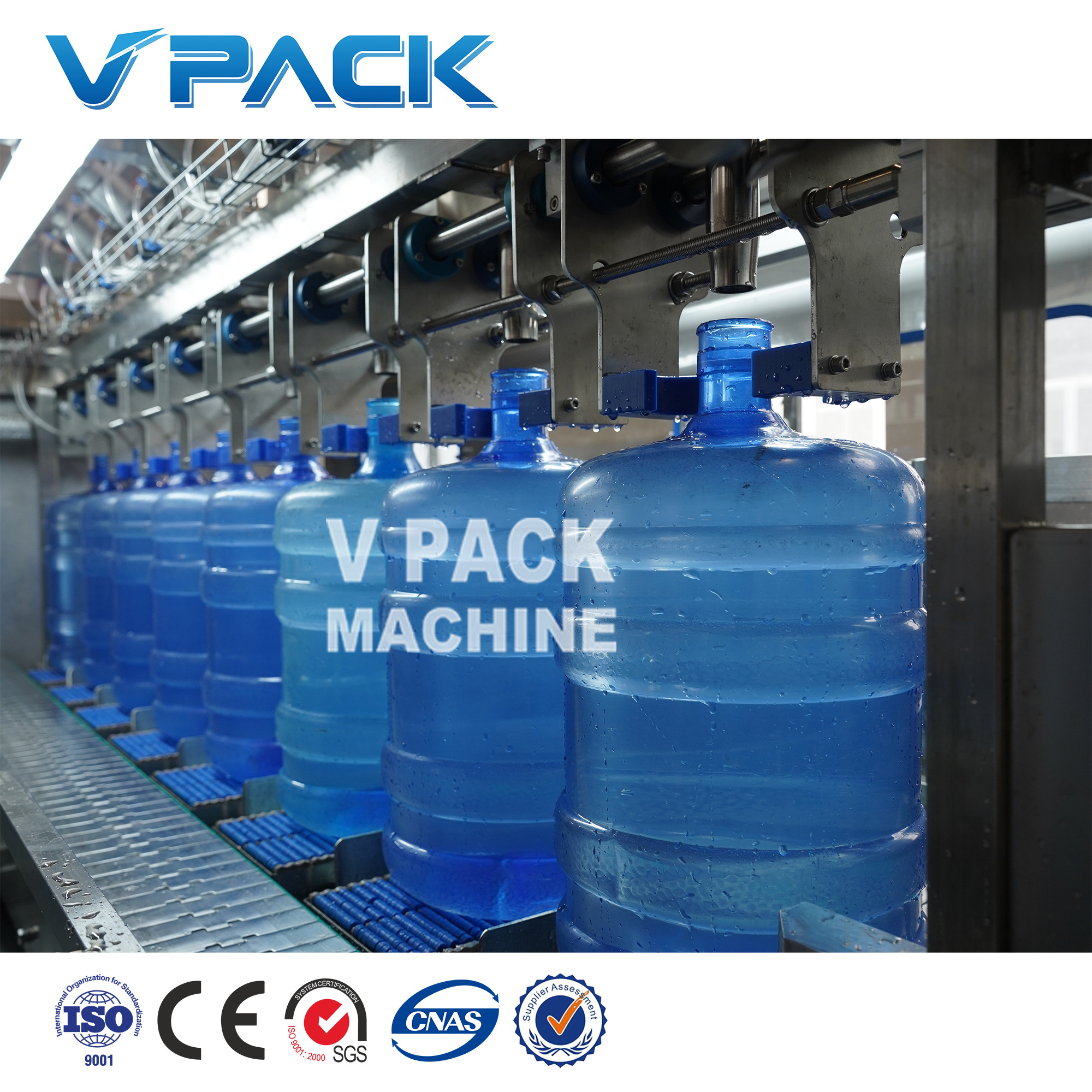 5 gallon water bottling machine / 5gallon bucket mineral water rotary filling machine / Llenadora rotativa de 5 galones